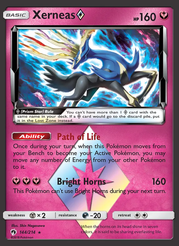 144 Xerneas ◇ – Lost Thunder