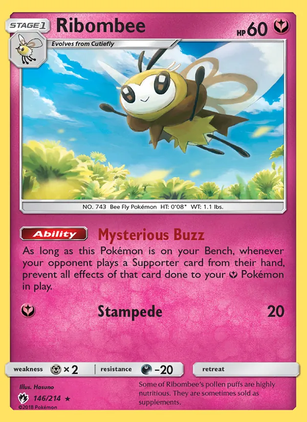 146 Ribombee – Lost Thunder