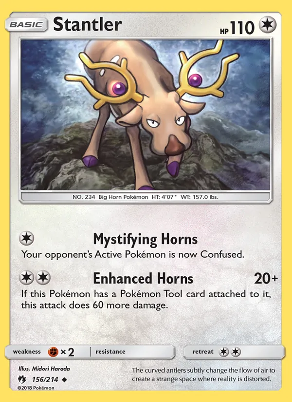 156 Stantler – Lost Thunder