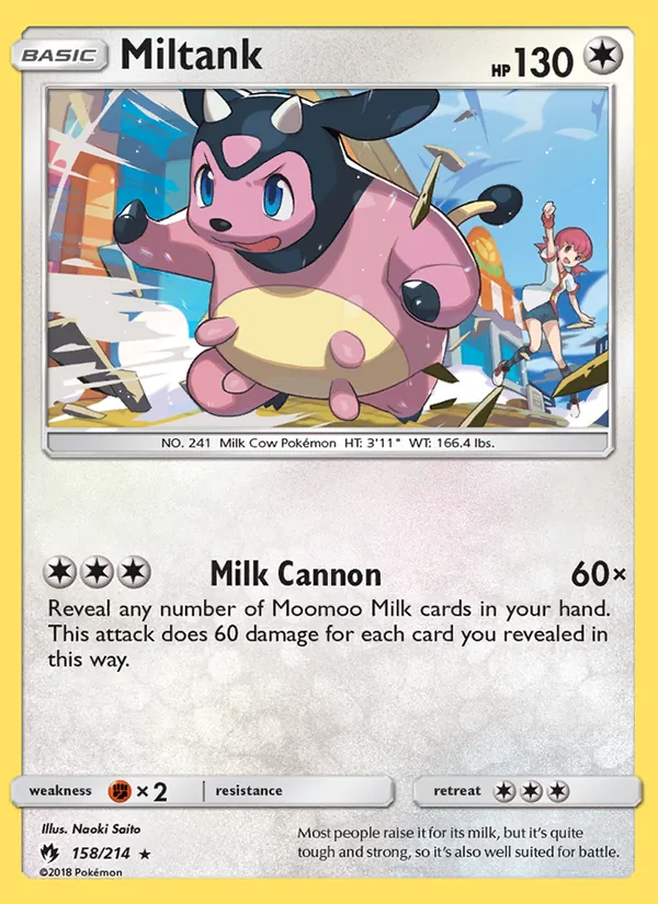 158 Miltank – Lost Thunder