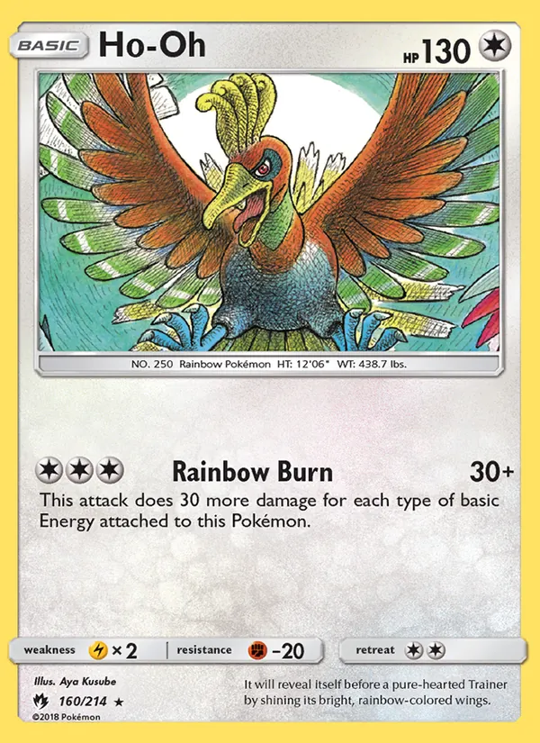 160 Ho-Oh – Lost Thunder