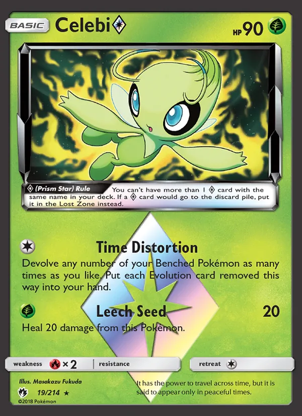 19 Celebi ◇ – Lost Thunder