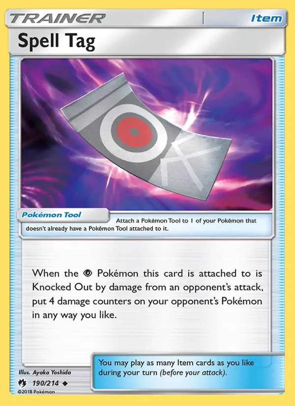 190 Spell Tag – Lost Thunder