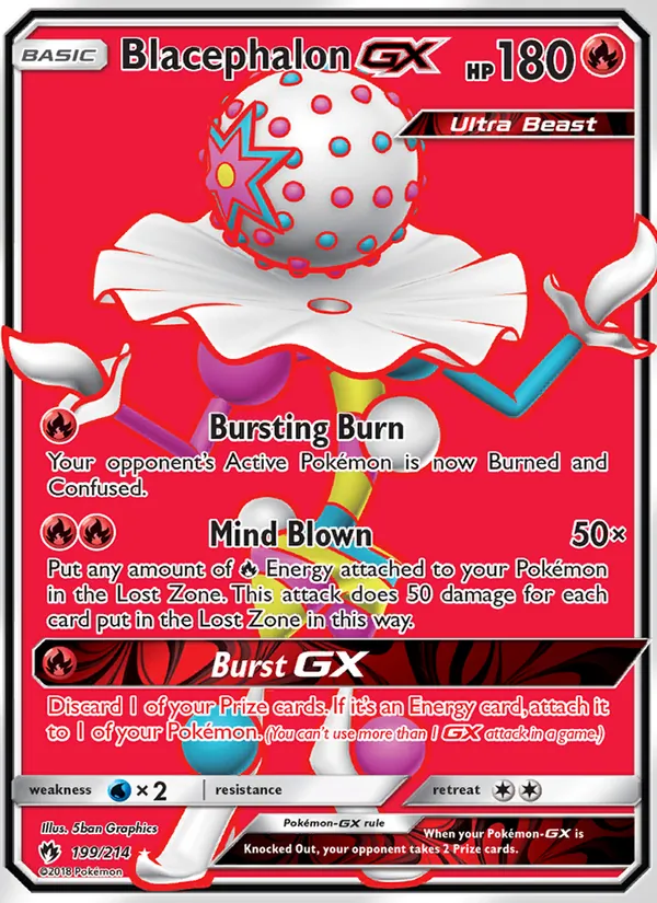 199 Blacephalon GX – Lost Thunder