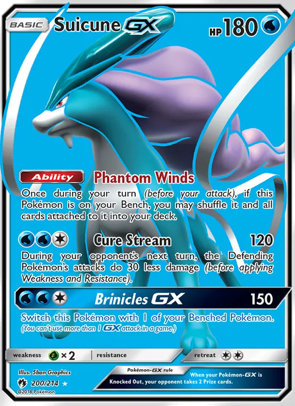 200 Suicune GX – Lost Thunder