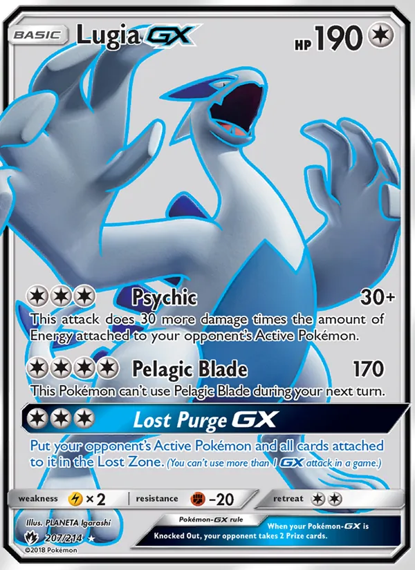 207 Lugia GX – Lost Thunder