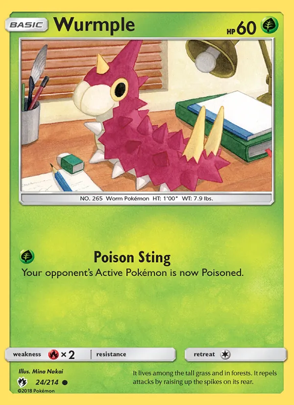 24 Wurmple – Lost Thunder