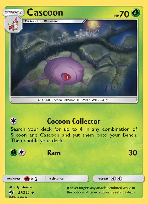 27 Cascoon – Lost Thunder