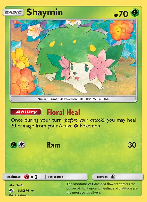 33 Shaymin – Lost Thunder