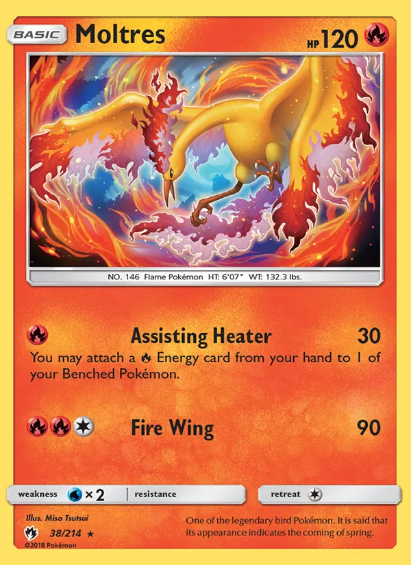38 Moltres – Lost Thunder