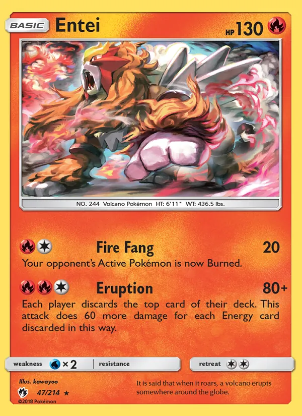 47 Entei – Lost Thunder
