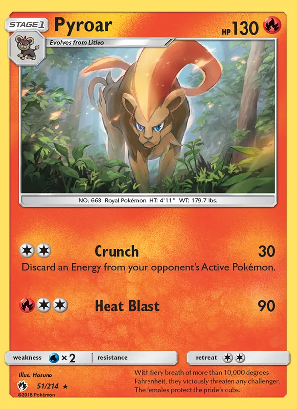 51 Pyroar – Lost Thunder