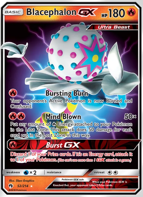 52 Blacephalon GX – Lost Thunder