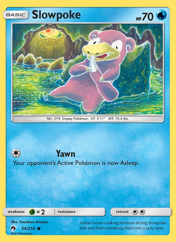 54 Slowpoke – Lost Thunder