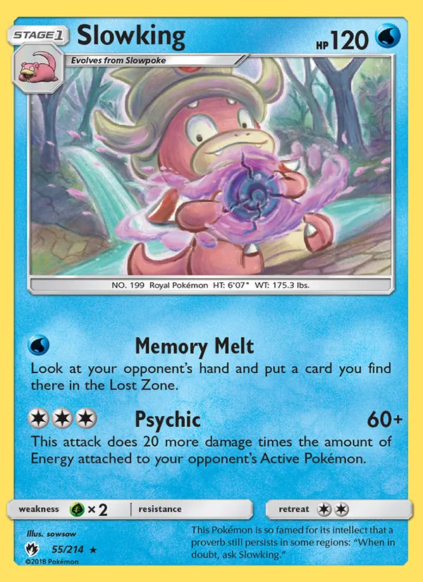 55 Slowking – Lost Thunder