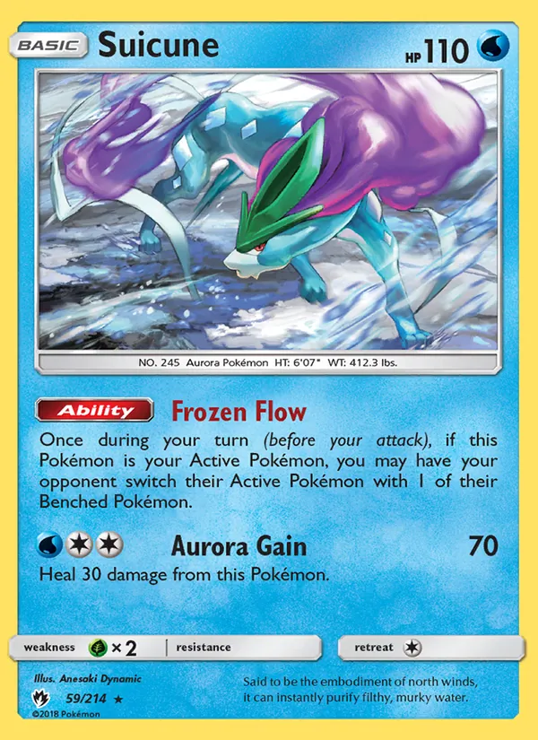 59 Suicune – Lost Thunder