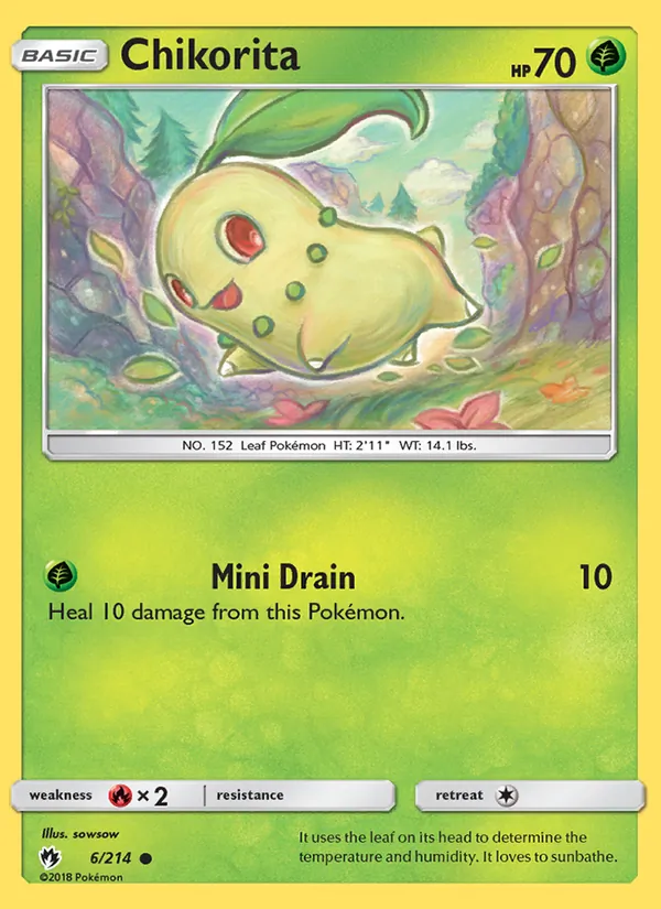 6 Chikorita – Lost Thunder