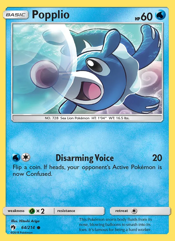 64 Popplio – Lost Thunder