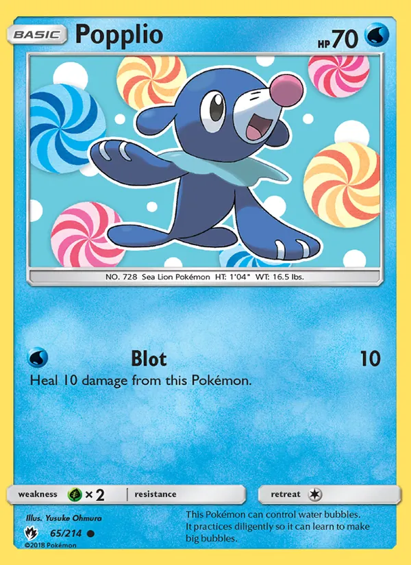 65 Popplio – Lost Thunder