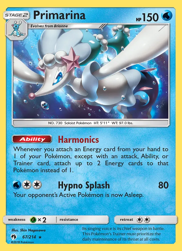 67 Primarina – Lost Thunder