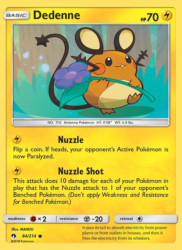 84 Dedenne – Lost Thunder
