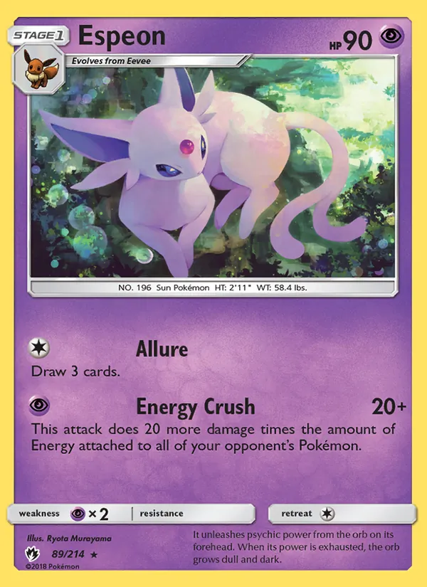 89 Espeon – Lost Thunder