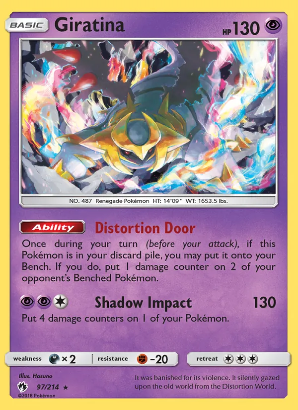 97 Giratina – Lost Thunder