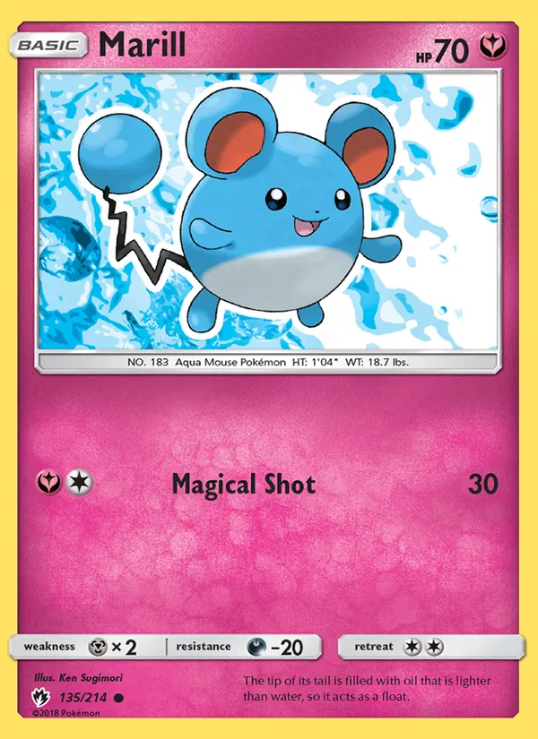 135-RH Marill – Lost Thunder