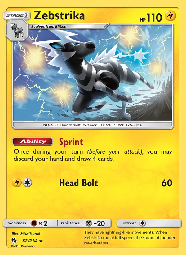 82-RH Zebstrika – Lost Thunder