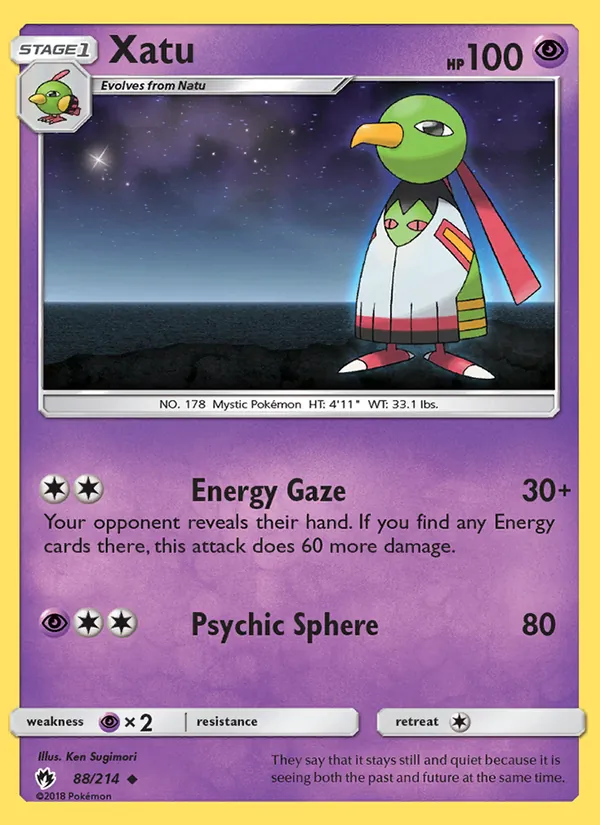 88-RH Xatu – Lost Thunder