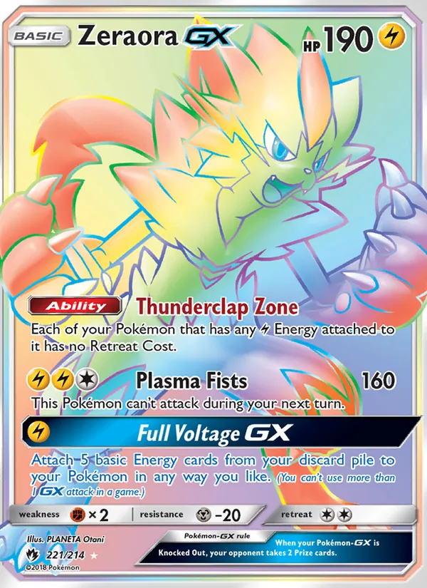 221 Zeraora GX – Lost Thunder