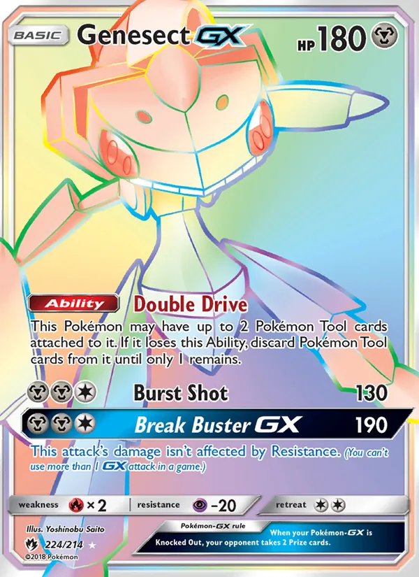 224 Genesect GX – Lost Thunder