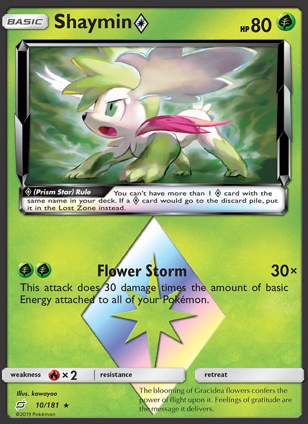 10 Shaymin ◇ – Team Up