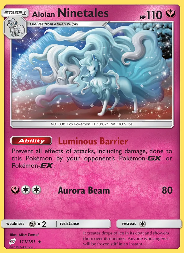 111 Alolan Ninetales – Team Up