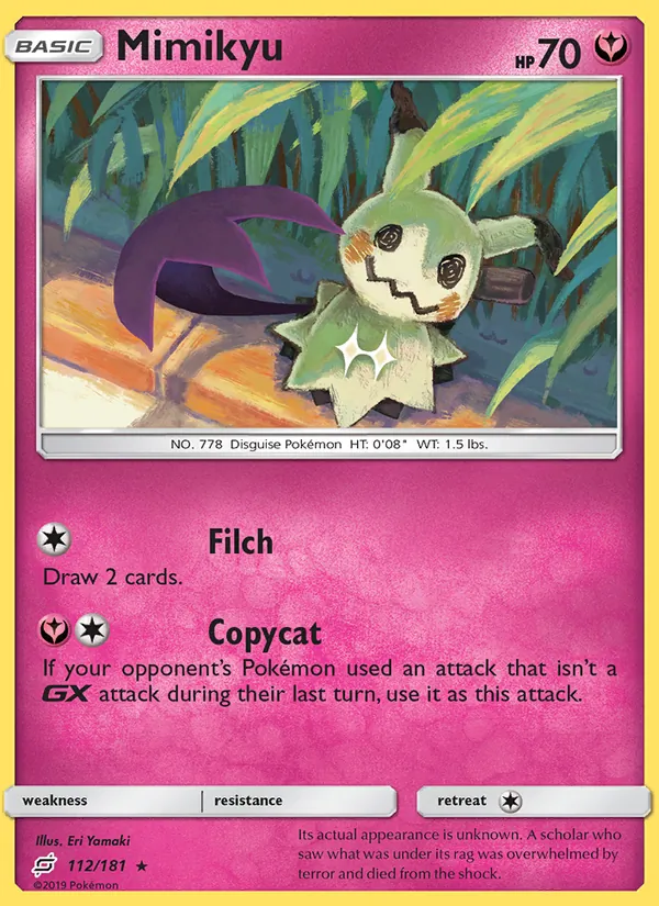 112 Mimikyu – Team Up