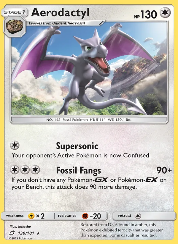 130 Aerodactyl – Team Up