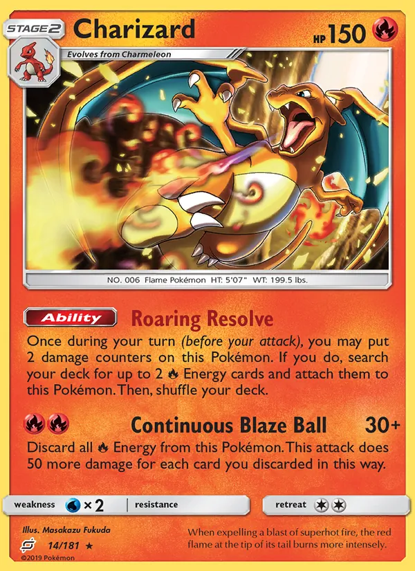 14 Charizard – Team Up