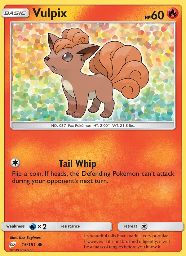 15 Vulpix – Team Up