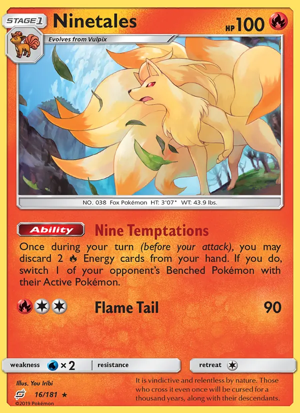 16 Ninetales – Team Up