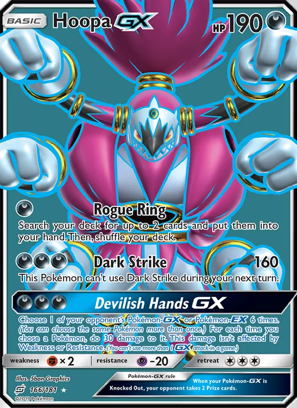 166 Hoopa GX – Team Up