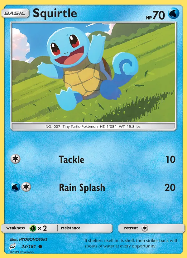23 Squirtle – Team Up