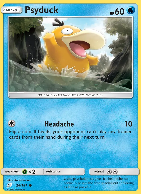 26 Psyduck – Team Up