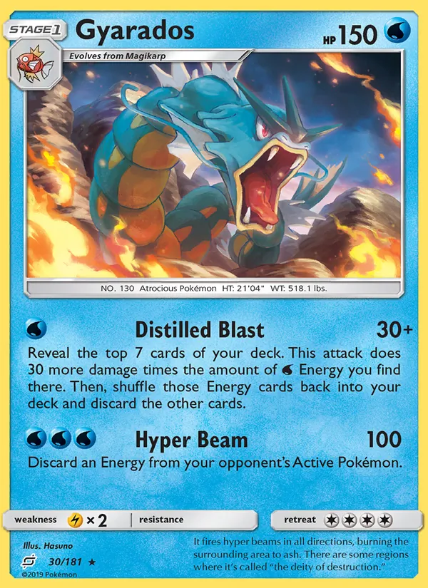 30 Gyarados – Team Up