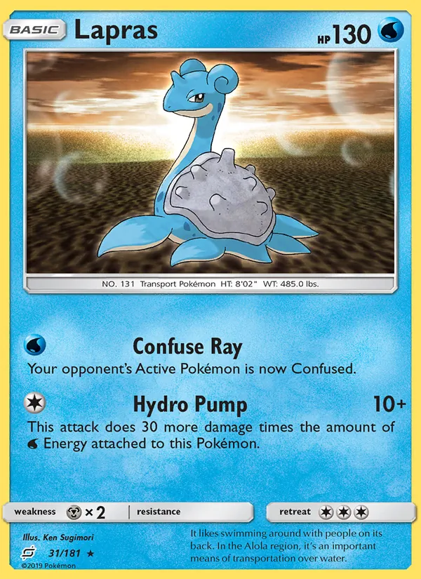 31 Lapras – Team Up