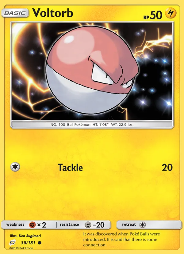 38 Voltorb – Team Up
