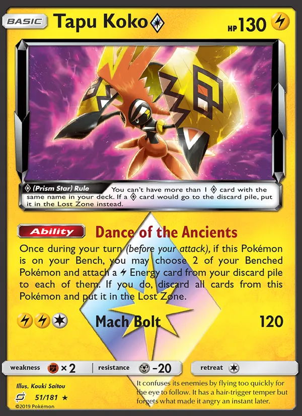 51 Tapu Koko ◇ – Team Up