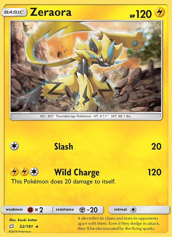 52 Zeraora – Team Up