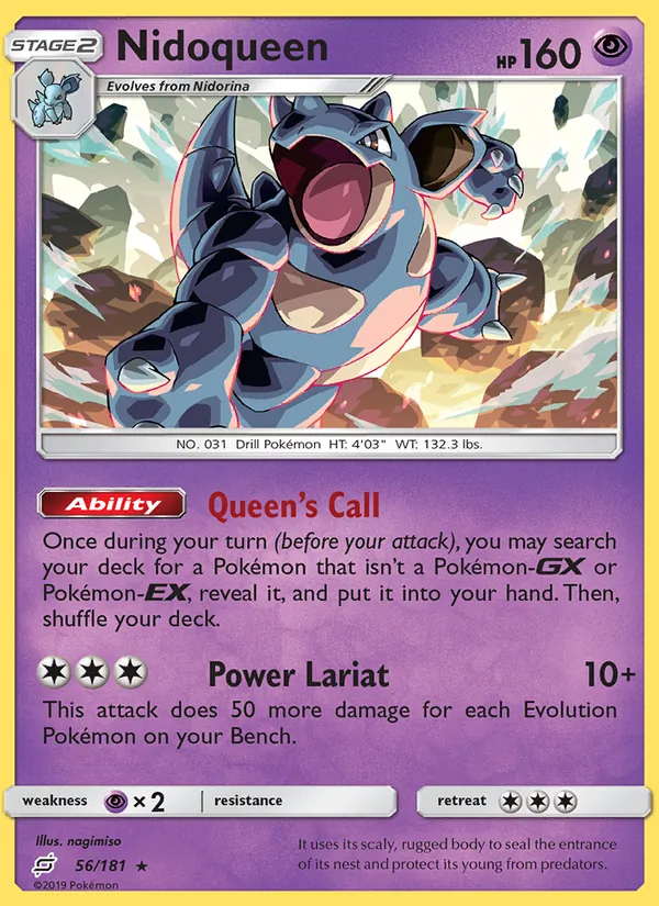 56 Nidoqueen – Team Up