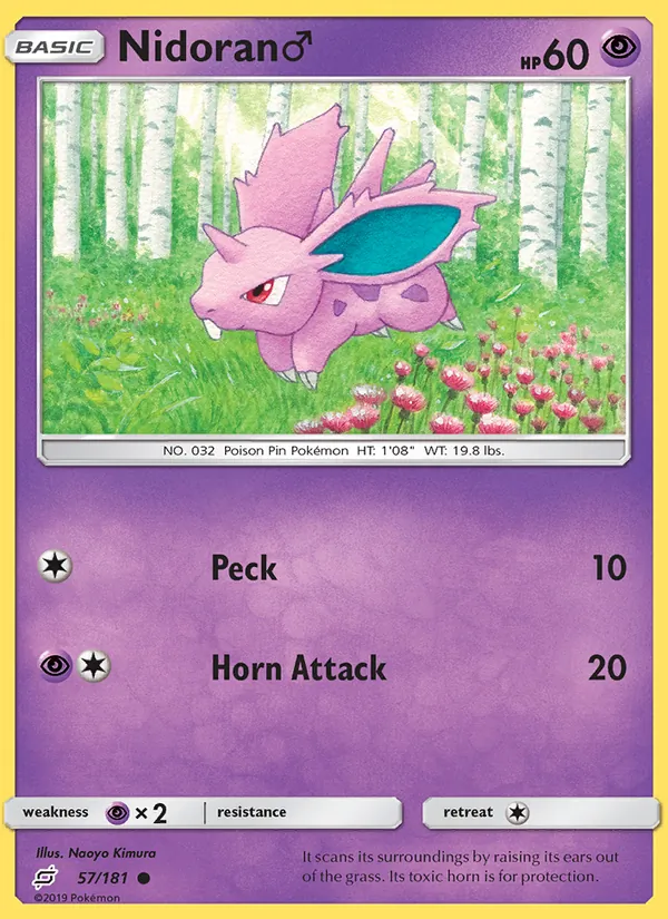 57 Nidoran♂ – Team Up