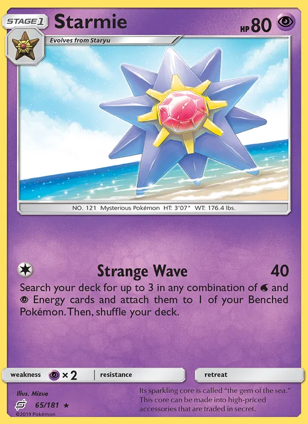 65 Starmie – Team Up